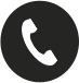 黒の電話アイコン